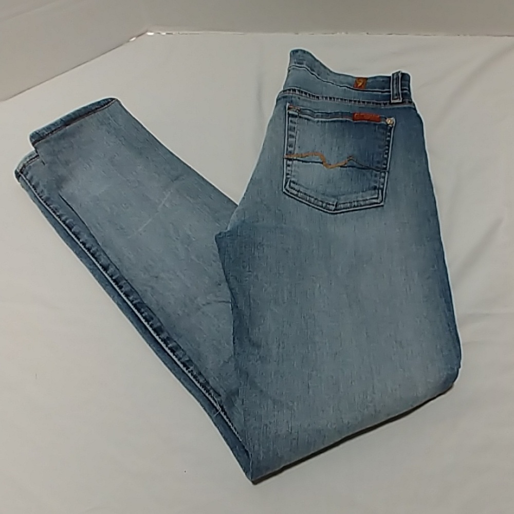 7 For All Mankind mid-rise skinny jeans 27
